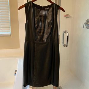 Vince Camuto Faux leather dress